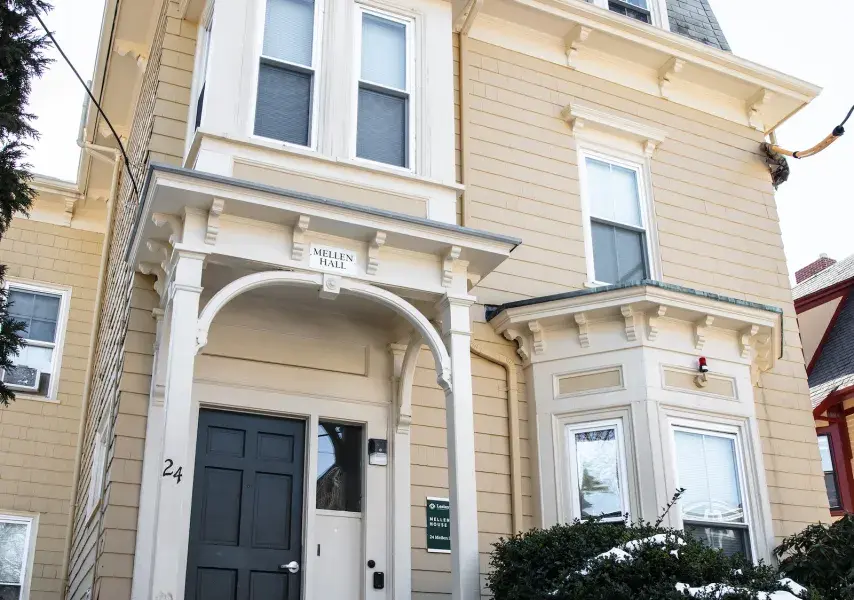 Photo of beige building 24 Mellen