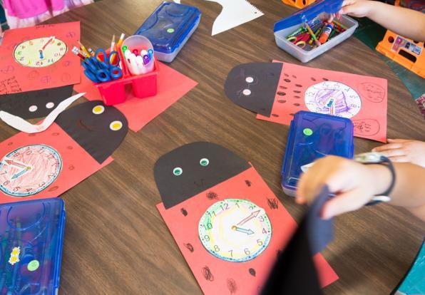 colorful children's art projects