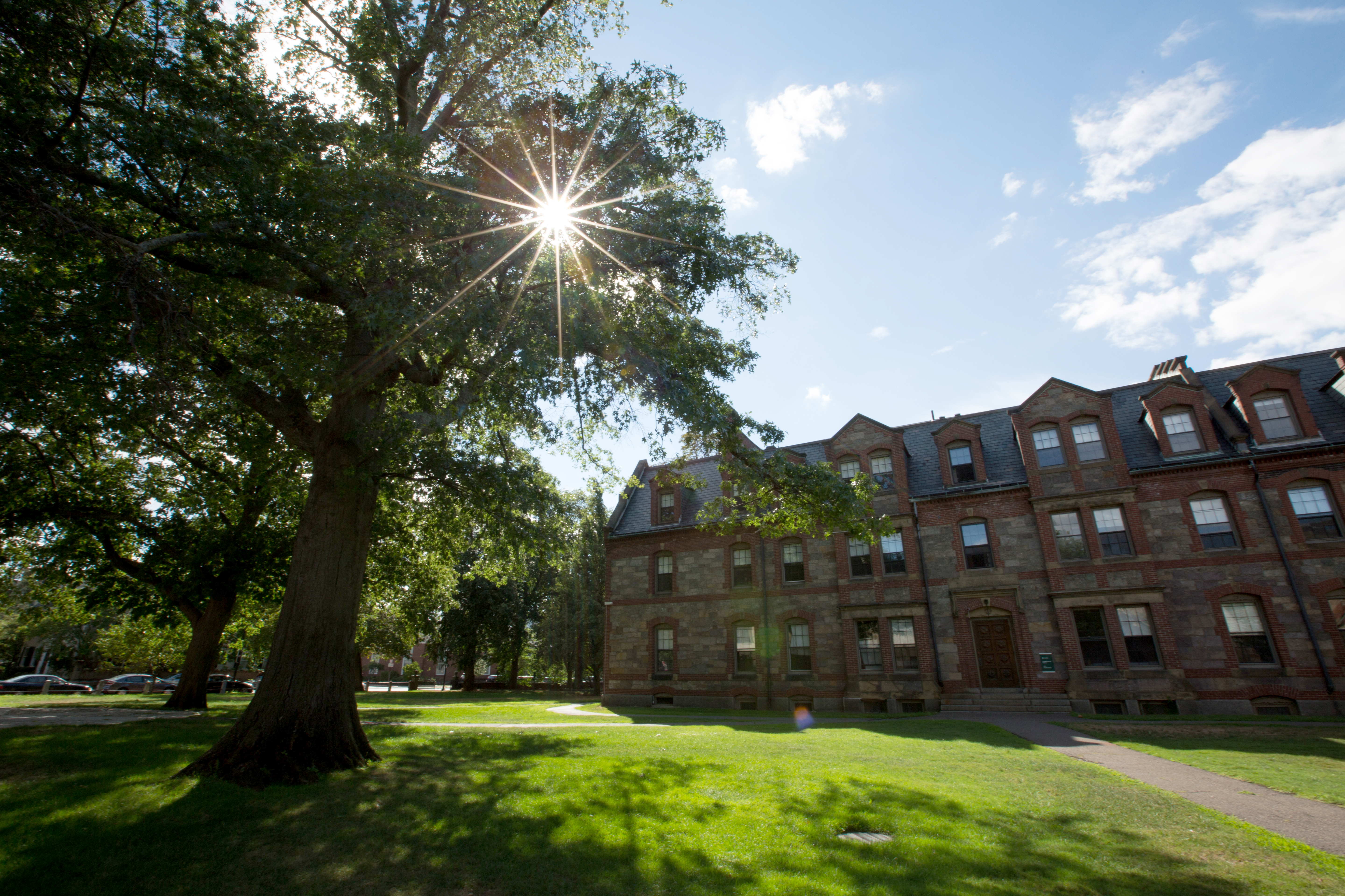 Lesley University campus in Cambridge Massachusetts